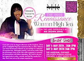 2024 Renaissance Woman High Tea on the Lake Experience by MK Crown Jewel