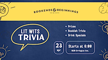 Lit Wits Trivia with Wren! primary image