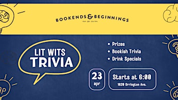 Image principale de Lit Wits Trivia with Wren!