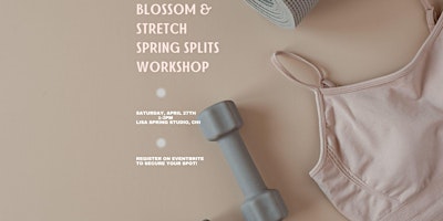 Imagem principal do evento Blossom & Stretch Spring Splits Workshop