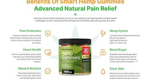 Immagine principale di Smart Hemp CBD Gummies Australia How Does It Work? 