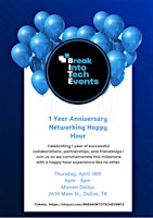 Imagem principal do evento One-Year Anniversary Networking Happy Hour