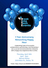 One-Year Anniversary Networking Happy Hour
