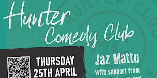 Hunter Comedy Club present Jaz Mattu: THE RETURN primary image