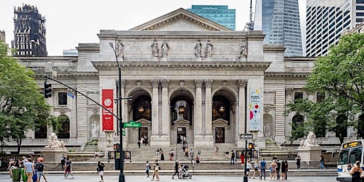 Primaire afbeelding van Celebrate LWVNYC Founders Day - New 6 PM Tour of  New York Public Library