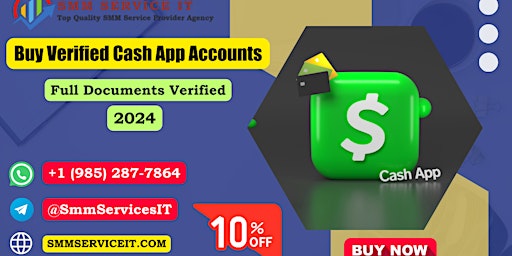 Imagem principal do evento Best BTC Enabled Buy Verified Cash App Accounts New and Old
