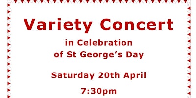 Hauptbild für Variety Concert in Celebration of St George's Day