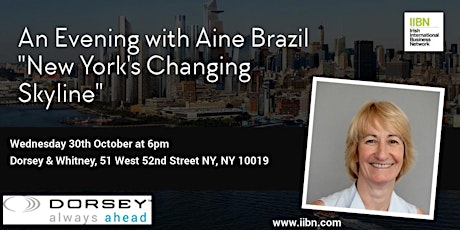 An Evening with Aine Brazil "New York's Changing Skyline" primary image