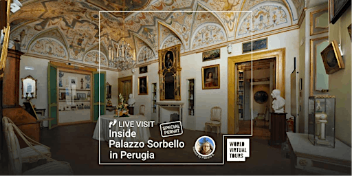 Imagem principal do evento Live Visit - Inside Palazzo Sorbello in Perugia
