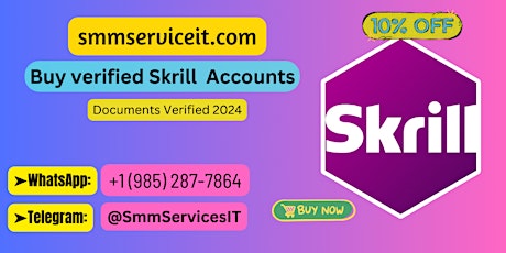 5 Best Site To Buy Verified Skrill Accounts New and Old