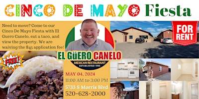 Hauptbild für Cinco De Mayo Fiesta Ft El Guero Canelo OPEN HOUSE