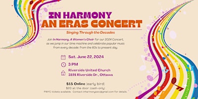 Imagem principal do evento In Harmony: An Eras Concert