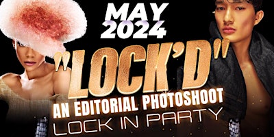 Imagem principal do evento LOCK'D: A photoshoot lock in party