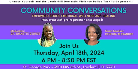 EmpowerU Series Workshops: Emotional Wellness and Healing
