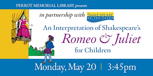 Imagem principal do evento Shakespeare on the Sound Presents Shakespeare for Kids