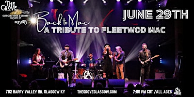 Imagem principal do evento A Tribute to Fleetwood Mac featuring Back to Mac