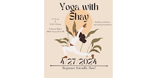 Imagem principal do evento Yoga with Shay