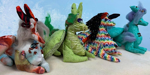 Primaire afbeelding van Create your own Dragon hand sewn and embellished