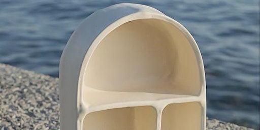 Image principale de NEW Make clay beach comber's shelf for couples  with Solis
