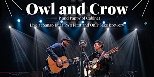 Imagem principal do evento Sango Kura Presents Owl & Crow