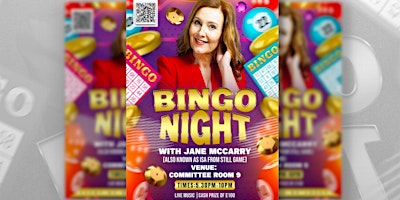 Imagem principal do evento Bingo with Jane aka Isa from still game