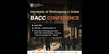 University of Wollongong in Dubai Blockchain and AI Conference (BAC)