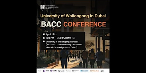 Imagem principal do evento University of Wollongong in Dubai Blockchain and AI Conference (BAC)