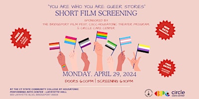 Hauptbild für "You Are Who You Are: Queer Stories" | Short Film Screening