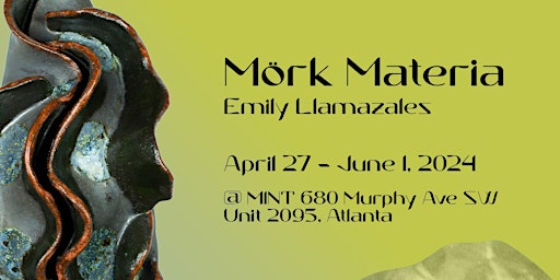 Imagem principal do evento "Mörk Materia" A solo exhibition by Emily Llamazales
