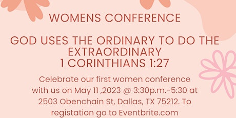 Women conference FourWinds Bible Church Dallas