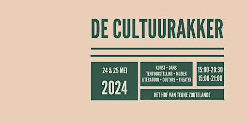 Primaire afbeelding van Theaterweekend bij De Cultuurakker