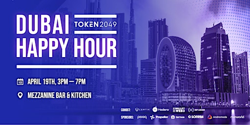 Primaire afbeelding van Token2049 Dubai Happy Hour with CertiK