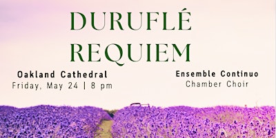 Imagem principal do evento Duruflé Requiem