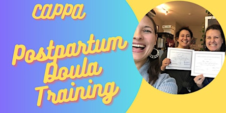 Postpartum Doula Training: CAPPA May 11th & 12th