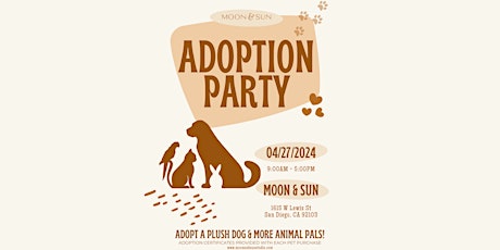 Plush Adoption Party