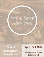 Imagem principal de Selah! A Night of Christian Poetry: Anniversary Showcase