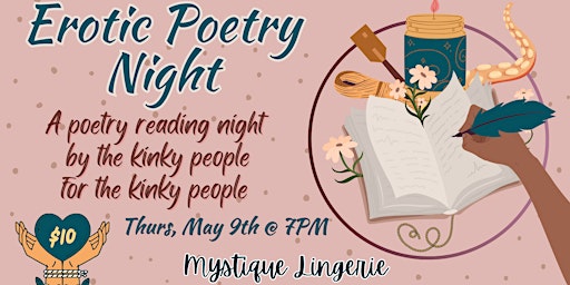 Image principale de Erot!c Poetry Night at Mystique