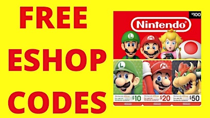 {{SWITCH GAMES}} + Nintendo Eshop Gift Card Codes 100% Working