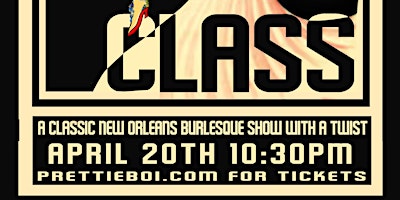 Class: A Classic New Orleans Burlesque Show with a Twist  primärbild