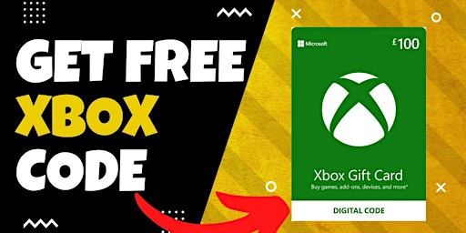 Primaire afbeelding van FREE $100+ Xbox Gift Cards Generator 2024 Daily Update  Free Xbox Codes