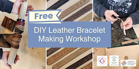 DIY Leather Bracelet Making Workshop