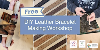 DIY Leather Bracelet Making Workshop primary image