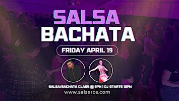 Imagem principal de Salsa & Bachata Party with Drop-In Class