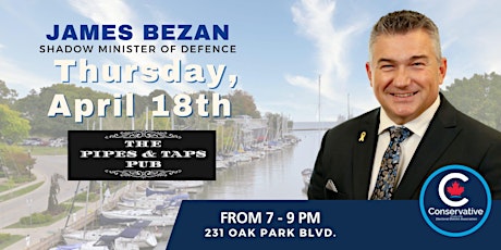 "A Conversation with MP James Bezan, Shadow Minister of National Defence"