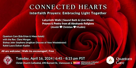 Connected Hearts | Interfaith Prayers: Embracing Light Together