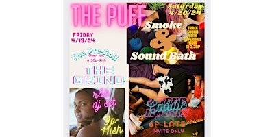 Image principale de In Between Time presents “The Puff” 4/20 Weekend Sesh