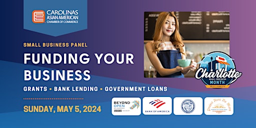 Funding Your Business: Grants, Bank Lending, & Government Loans primary image