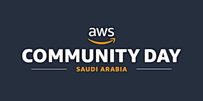 Hauptbild für AWS Community Day Saudi Arabia 2024