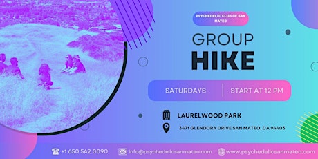 Psychedelic Club of San Mateo Group Hike at Laurelwood Park