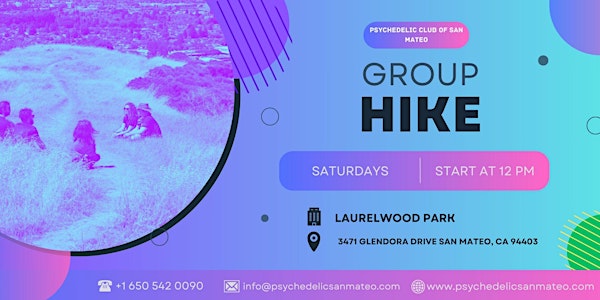 Psychedelic Club of San Mateo Group Hike at Laurelwood Park